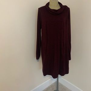 Beautiful Burgundy cowl neck sweater